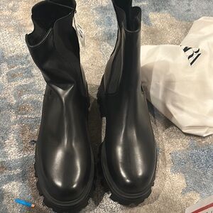 Zara Black Men's Boots